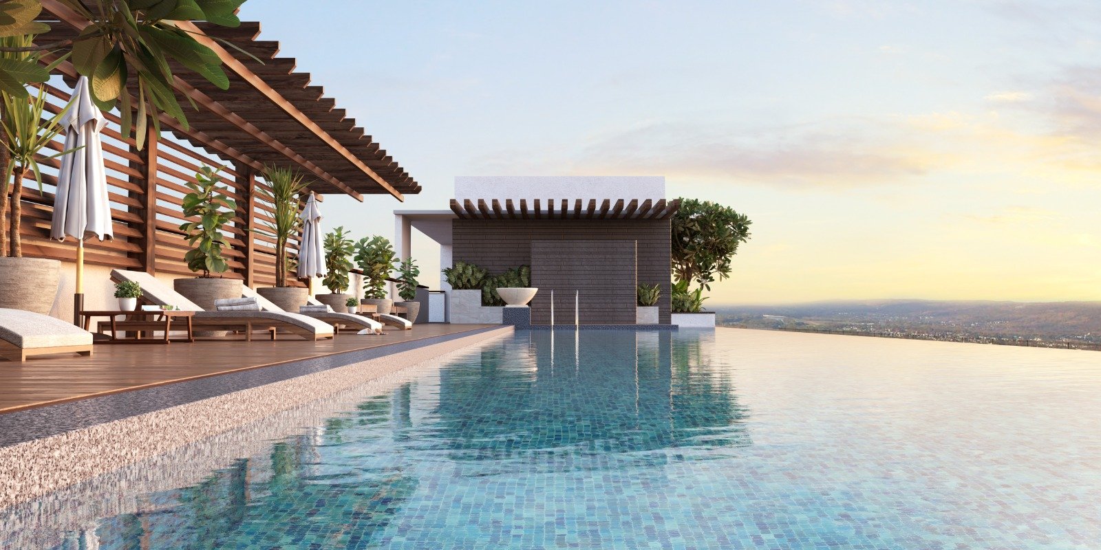 Swimming Pool at SOBHA Atlantis